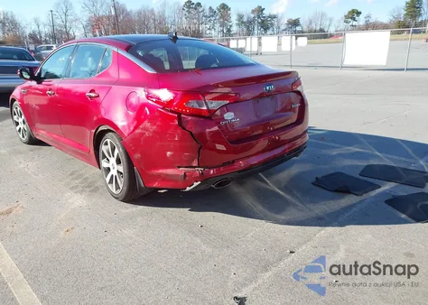 2013 Kia Optima Sx из США, поврежденный, VIN 5XXGR4A66DG109923